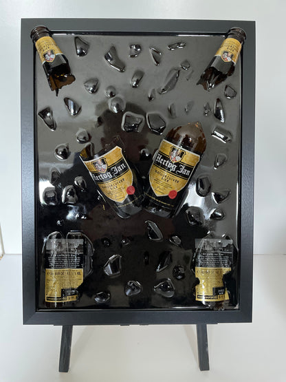 Hertog Jan Broken Bottle Art